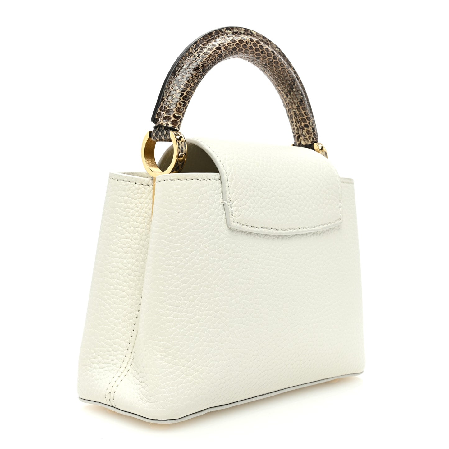 Taurillon Ayers Capucines Mini White Snow White