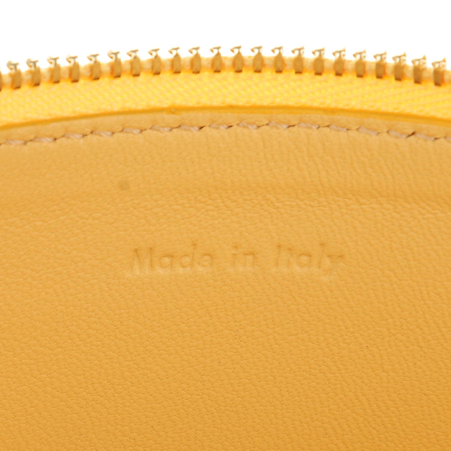 Celine Lambskin Bi-Color Solo Clutch Pouch Beige Butter 6 of 7
