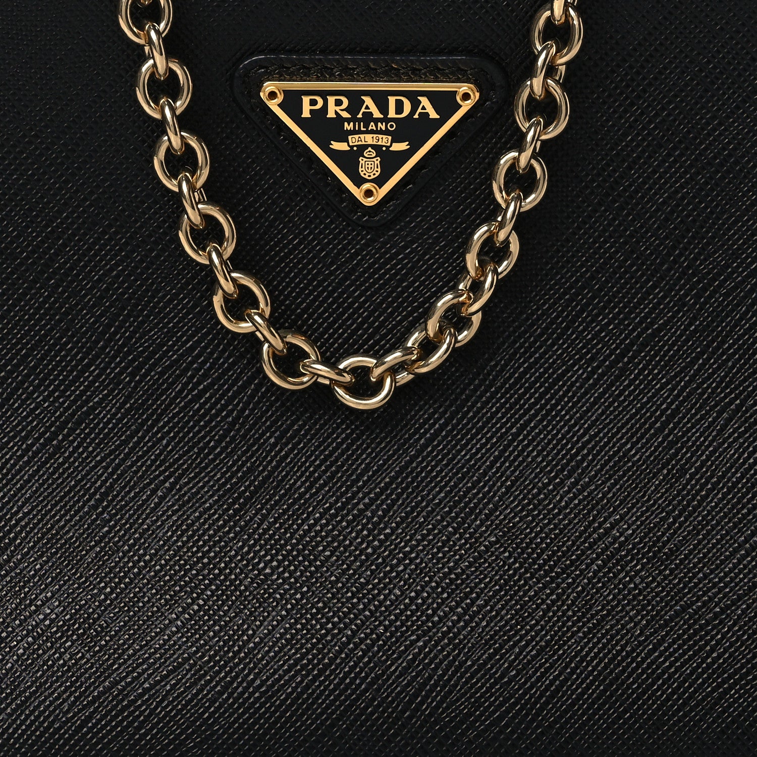 Prada Saffiano Lux Re-Edition 2005 Shoulder Bag Black 7 of 9