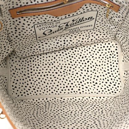 Louis Vuitton Monogram Kusama Waves Neverfull MM White 5 of 10