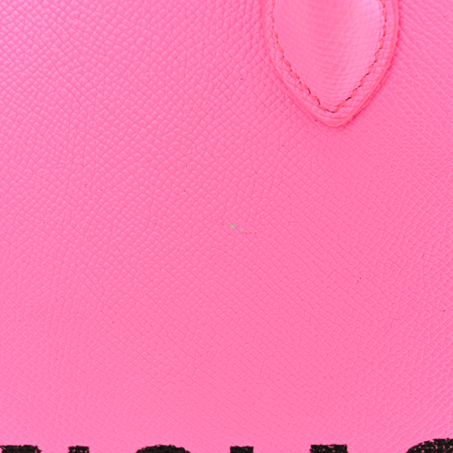 Balenciaga Signature Grained Calfskin Logo M Ville Top Handle Bag Rose Bubblegum Black 17 of 19