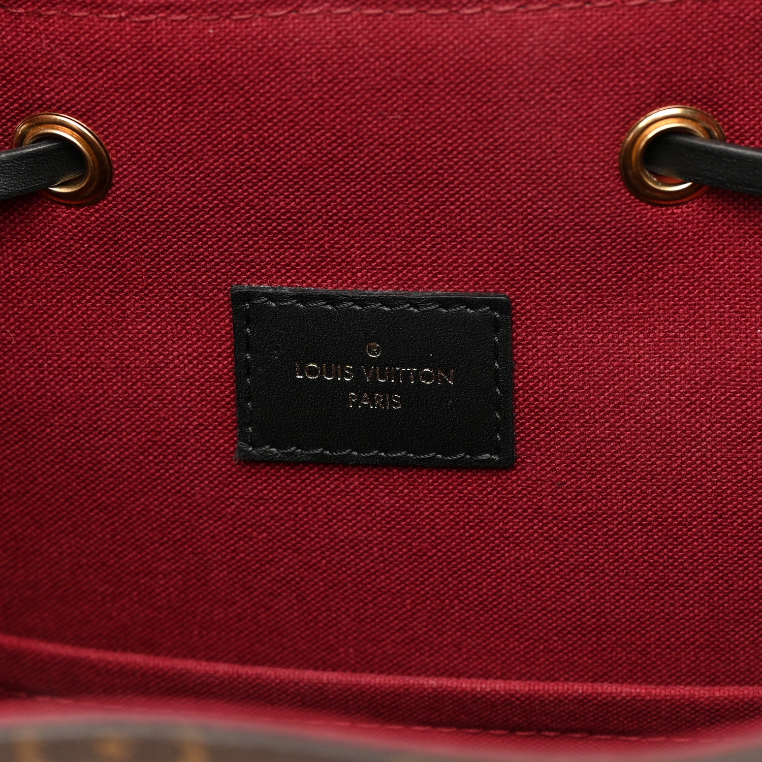 Louis Vuitton Monogram Montsouris PM Black 6 of 13