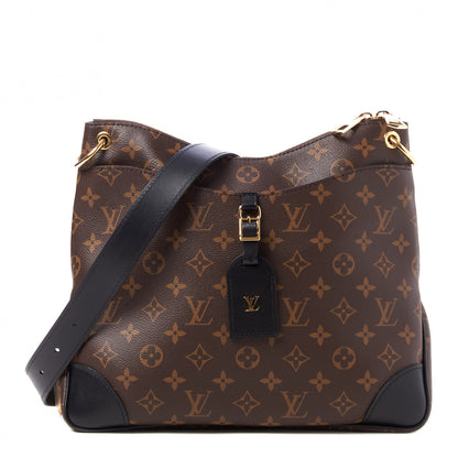 Louis Vuitton Monogram Odeon MM Black 1 of 8
