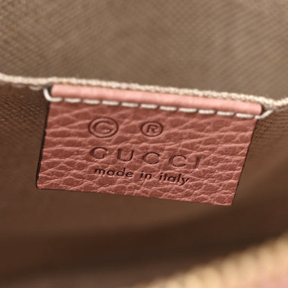 Gucci Monogram Mini Bree Messenger Bag Beige Soft Pink 6 of 10