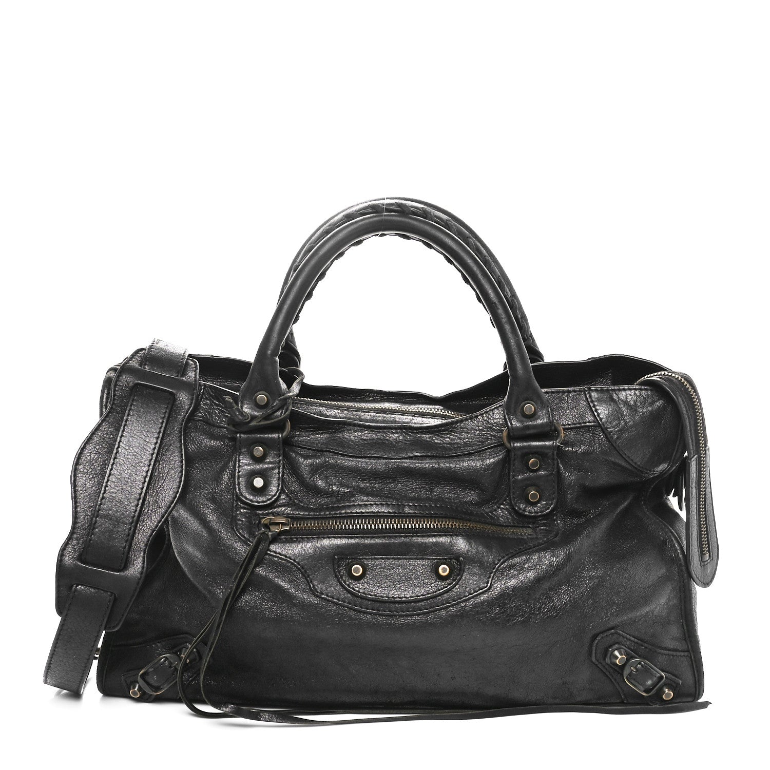 Balenciaga Agneau Classic Hardware City Anthracite 1 of 11