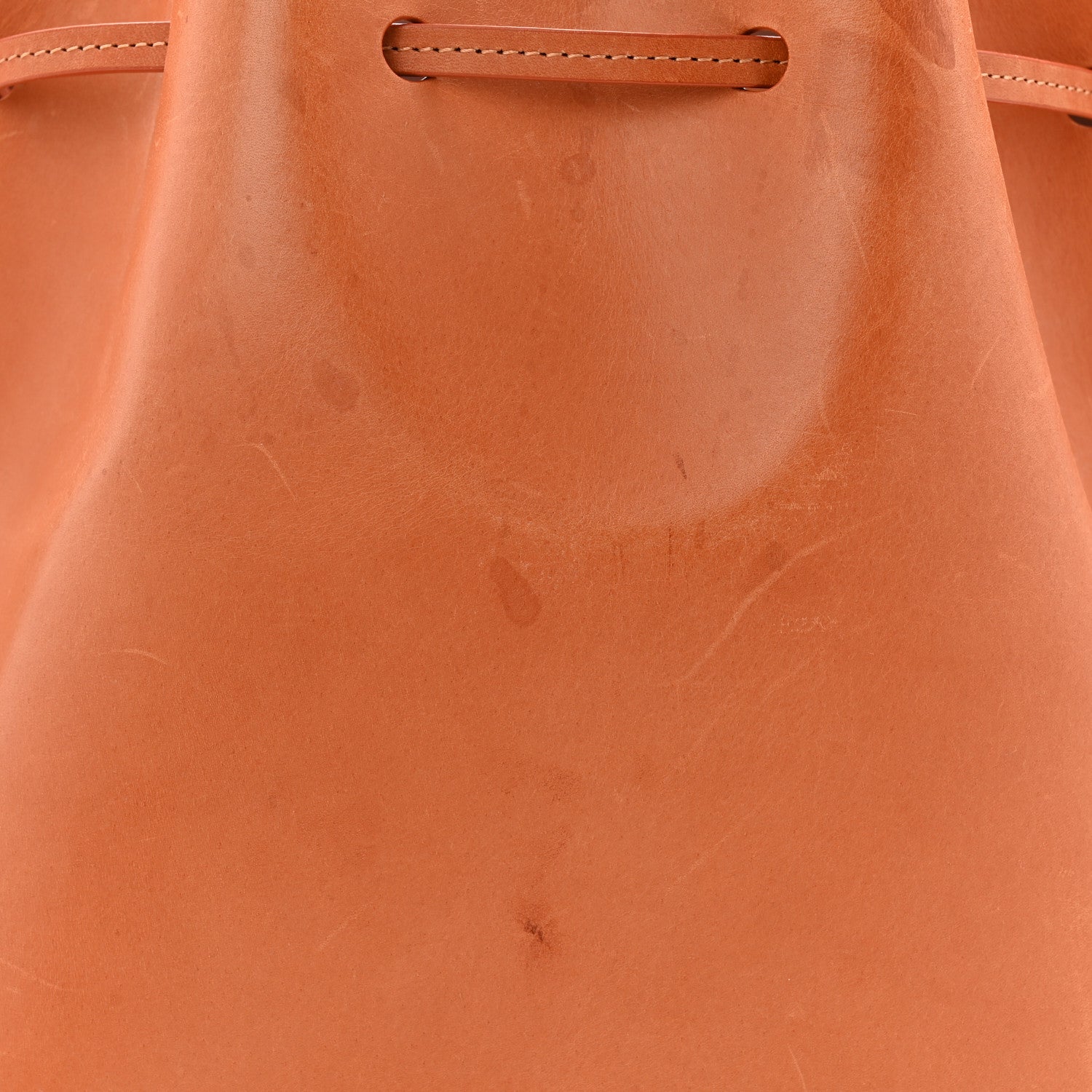 Mansur Gavriel Vegetable Tanned Calfskin Bucket Bag Cammello Rosa 13 of 15