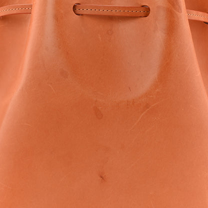 Mansur Gavriel Vegetable Tanned Calfskin Bucket Bag Cammello Rosa 13 of 15