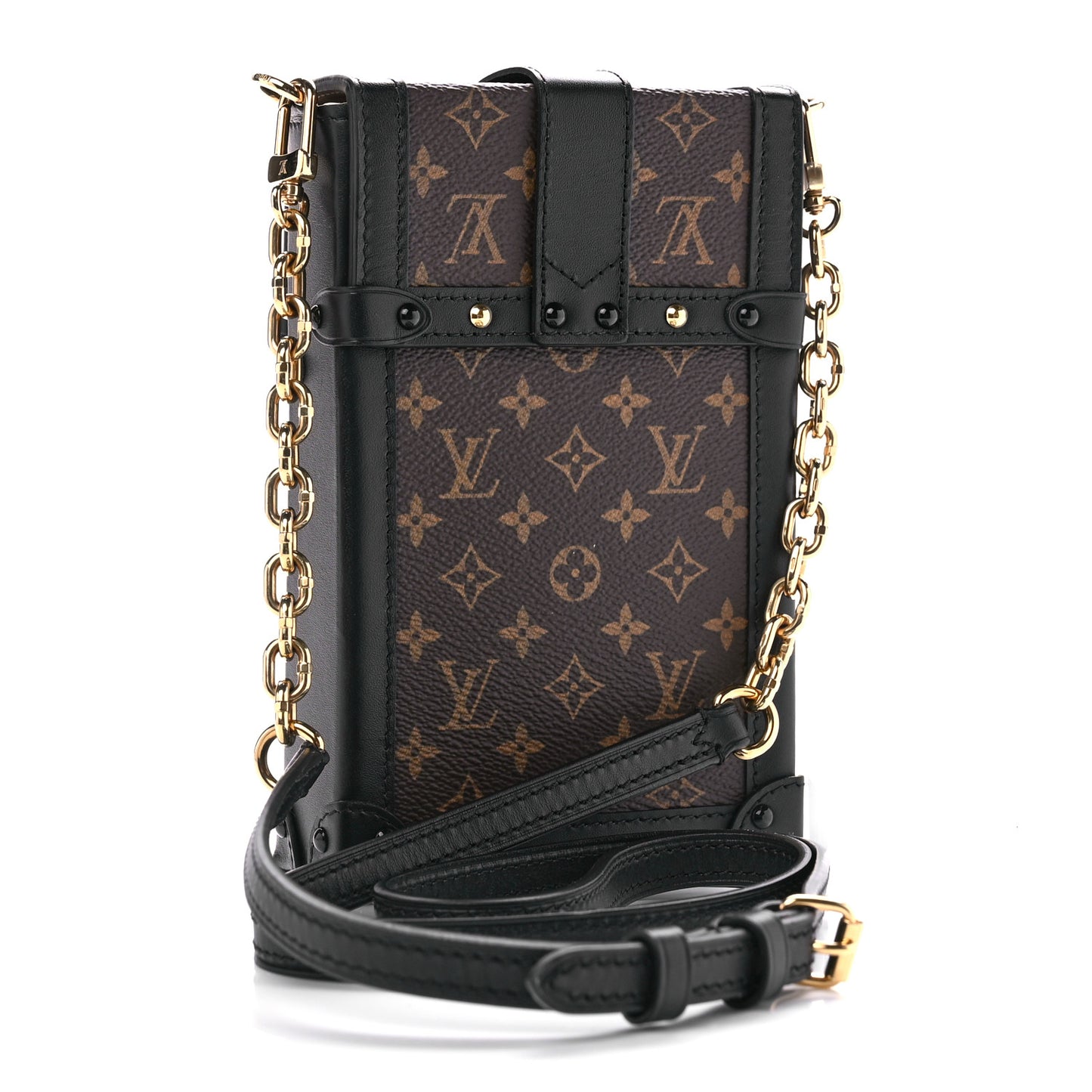 Monogram Pochette Trunk Verticale Black