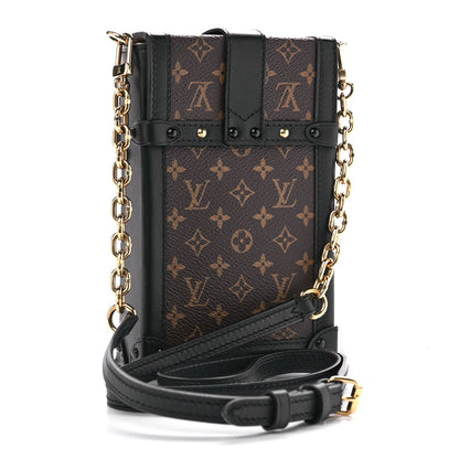 Louis Vuitton Monogram Pochette Trunk Verticale Black 3 of 8