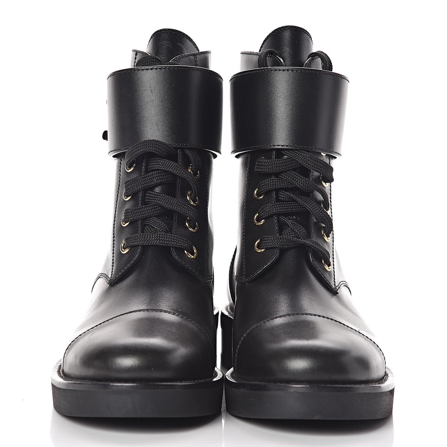 Calfskin Wonderland Ranger Boots 36 Black