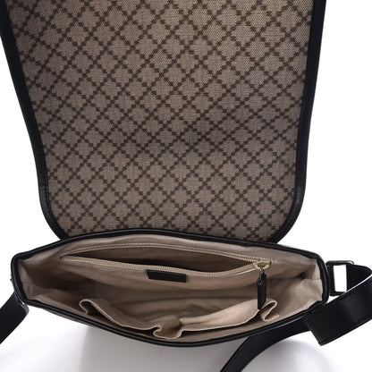 Gucci Diamante Flap Messenger Bag Beige Black 5 of 10