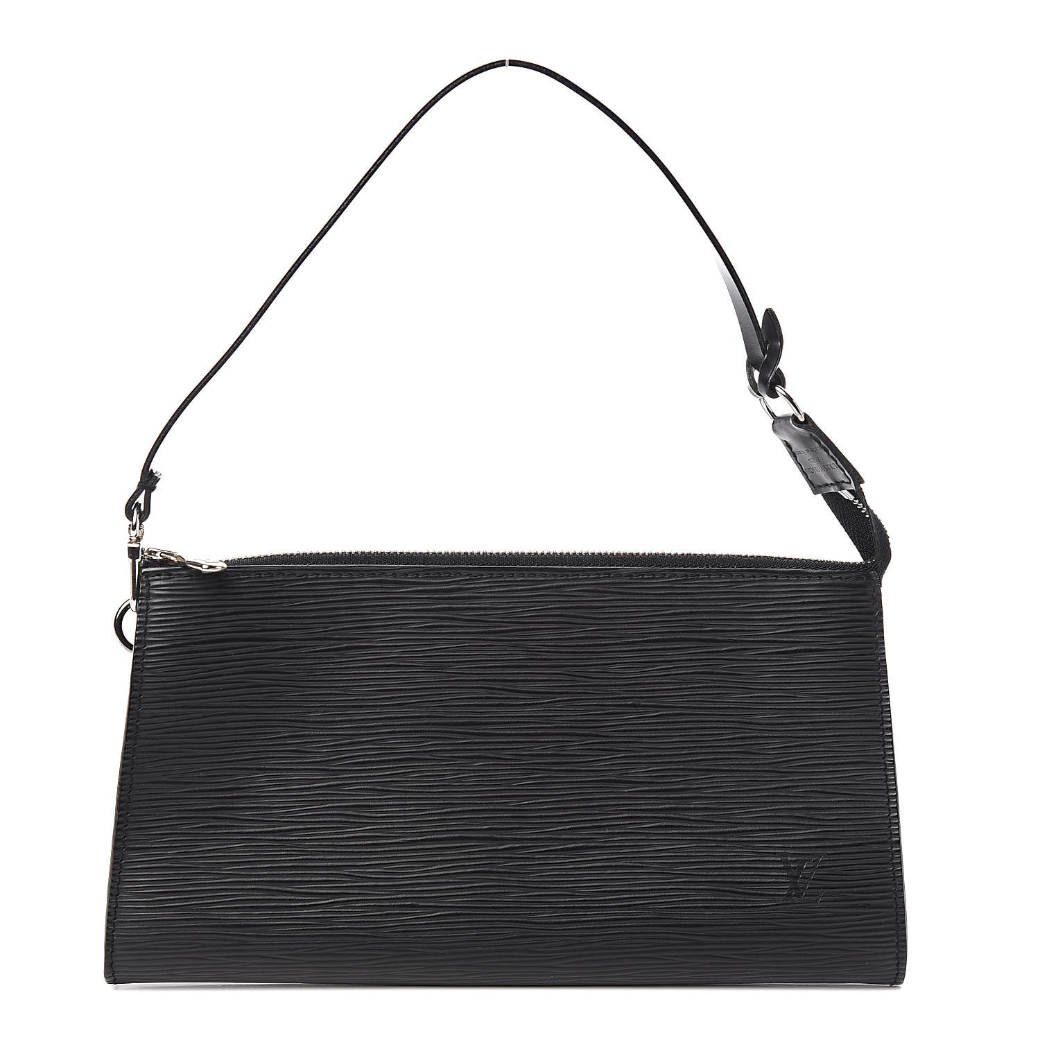 Louis Vuitton Epi Pochette Accessories 24 Black 1 of 10