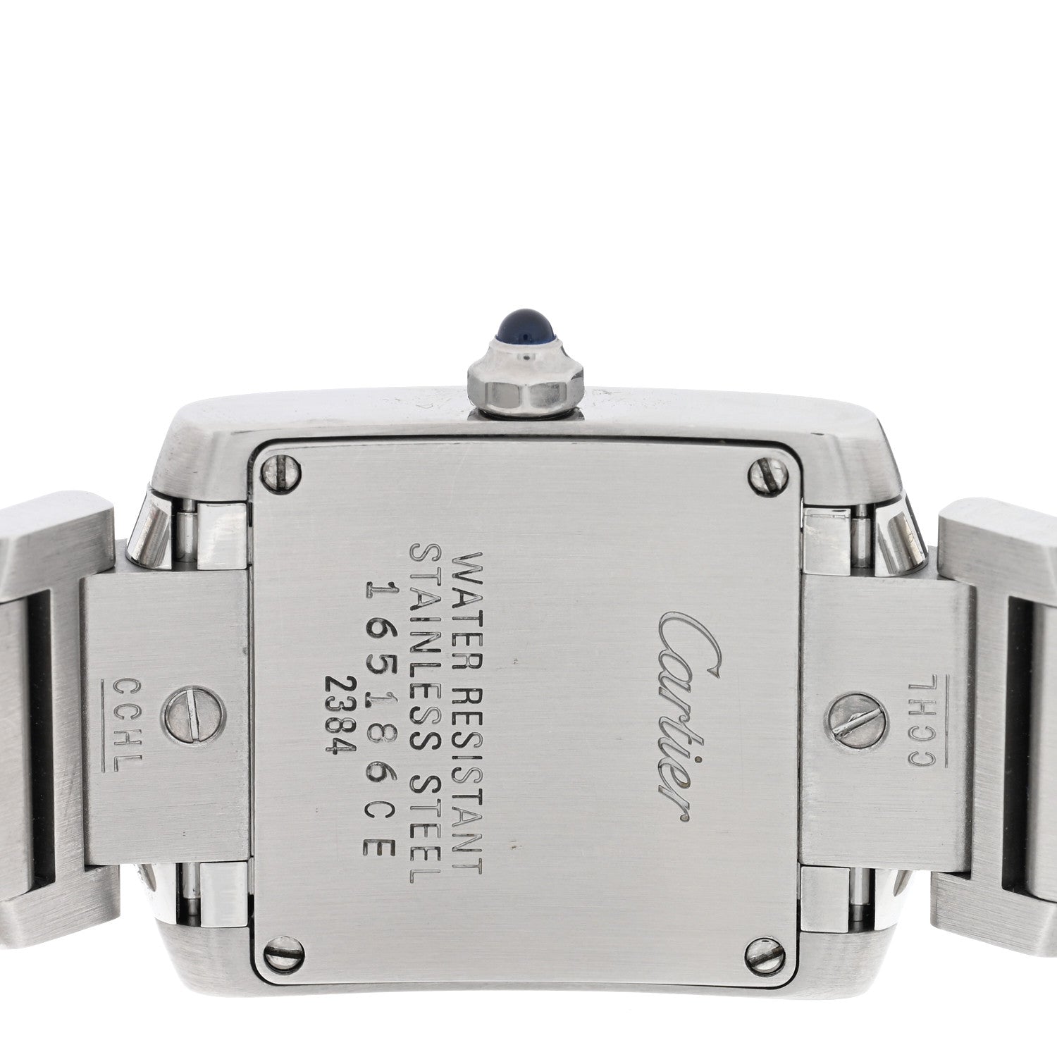 Cartier Stainless Steel 20mm Tank Francaise Quartz Watch 4 of 4