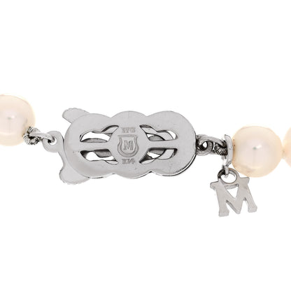 Mikimoto 14K White Gold Akoya Cultured Pearl 6.5-7mm Strand Bracelet 3 of 4