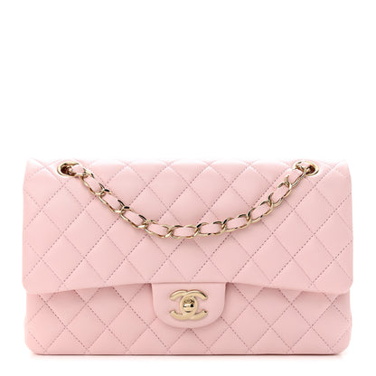 Chanel Caviar Quilted Medium Double Flap Light Pink 1 of 11