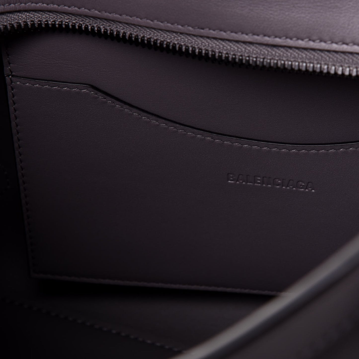 Smooth Calfskin Neo Classic Black Hardware S City Dark Grey