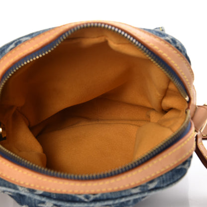Louis Vuitton Denim Camera Bag Blue 5 of 7