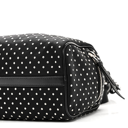 Prada Re-Nylon Studded Shoulder Bag Black 9 of 9