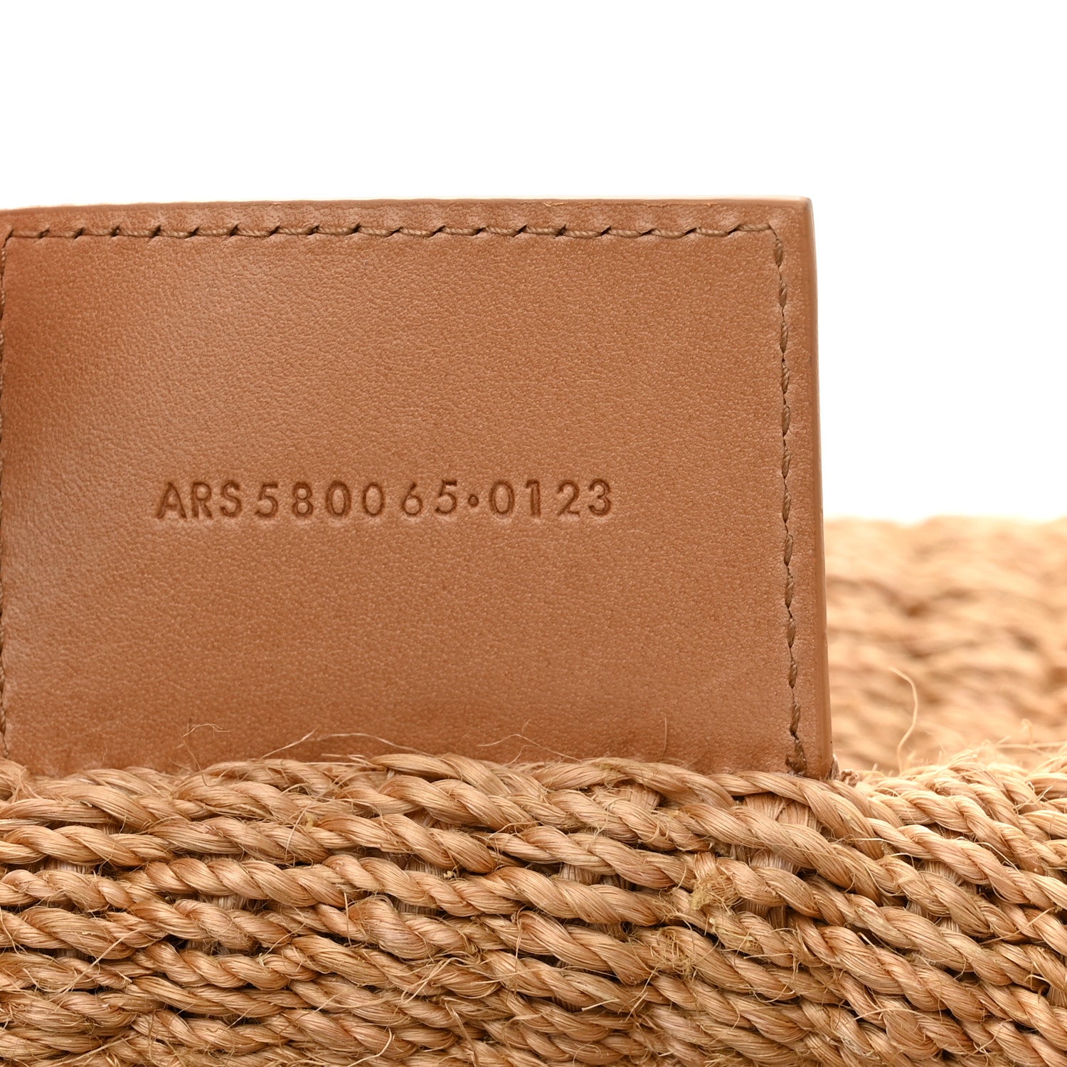 Saint Laurent Raffia Medium Monogram Kate Satchel Natural 7 of 10