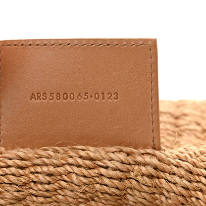 Saint Laurent Raffia Medium Monogram Kate Satchel Natural 7 of 10
