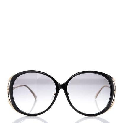 Gucci Round Frame Injected GG0226SK Sunglasses Black 2 of 9