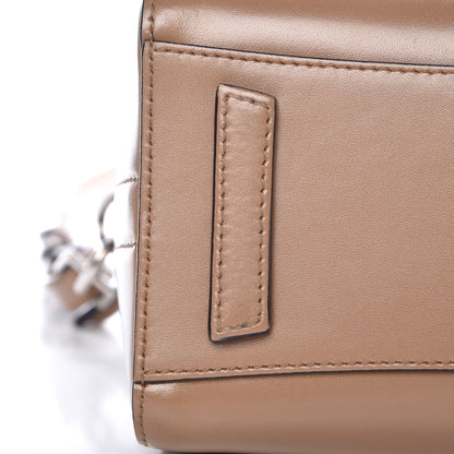 Givenchy Shiny Lord Calfskin Mini Antigona Dark Beige 9 of 11