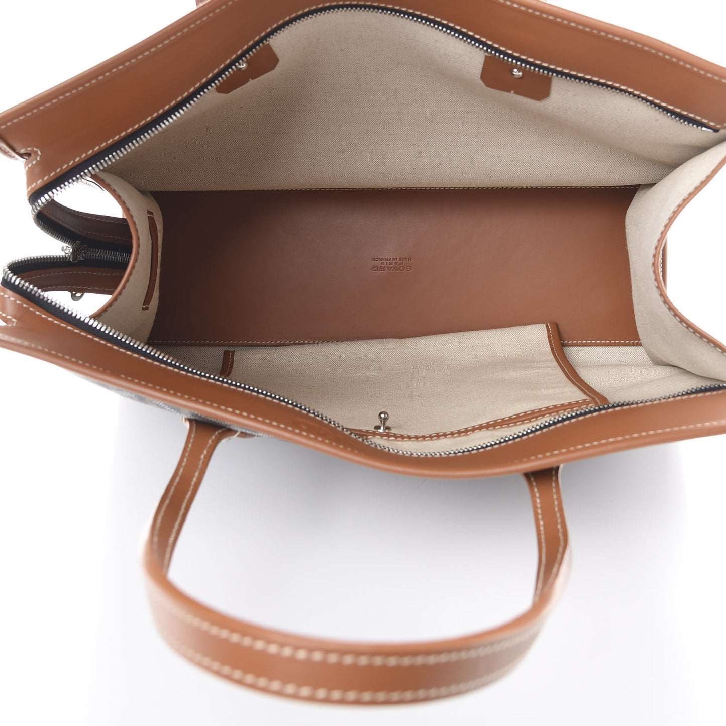 Goyardine Marquises Tote Black Gold