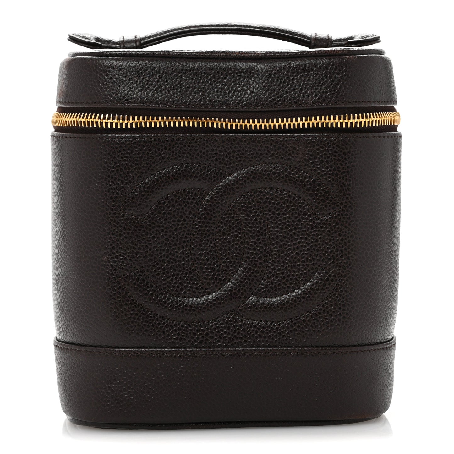 Caviar Vanity Cosmetic Case Brown