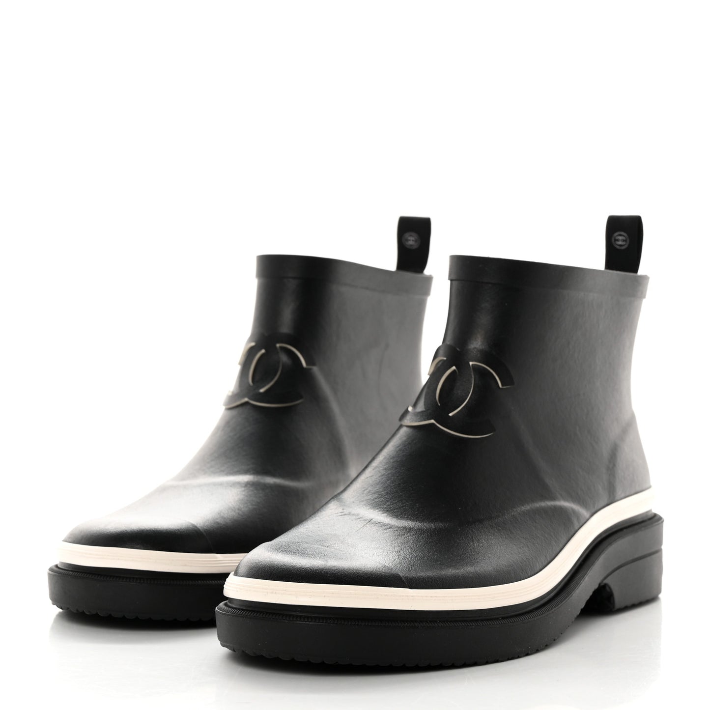 Caoutchouk CC Short Boots 40 Black