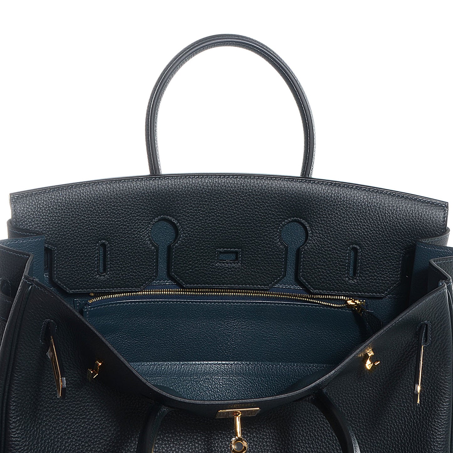Togo Birkin 35 Bleu Ocean