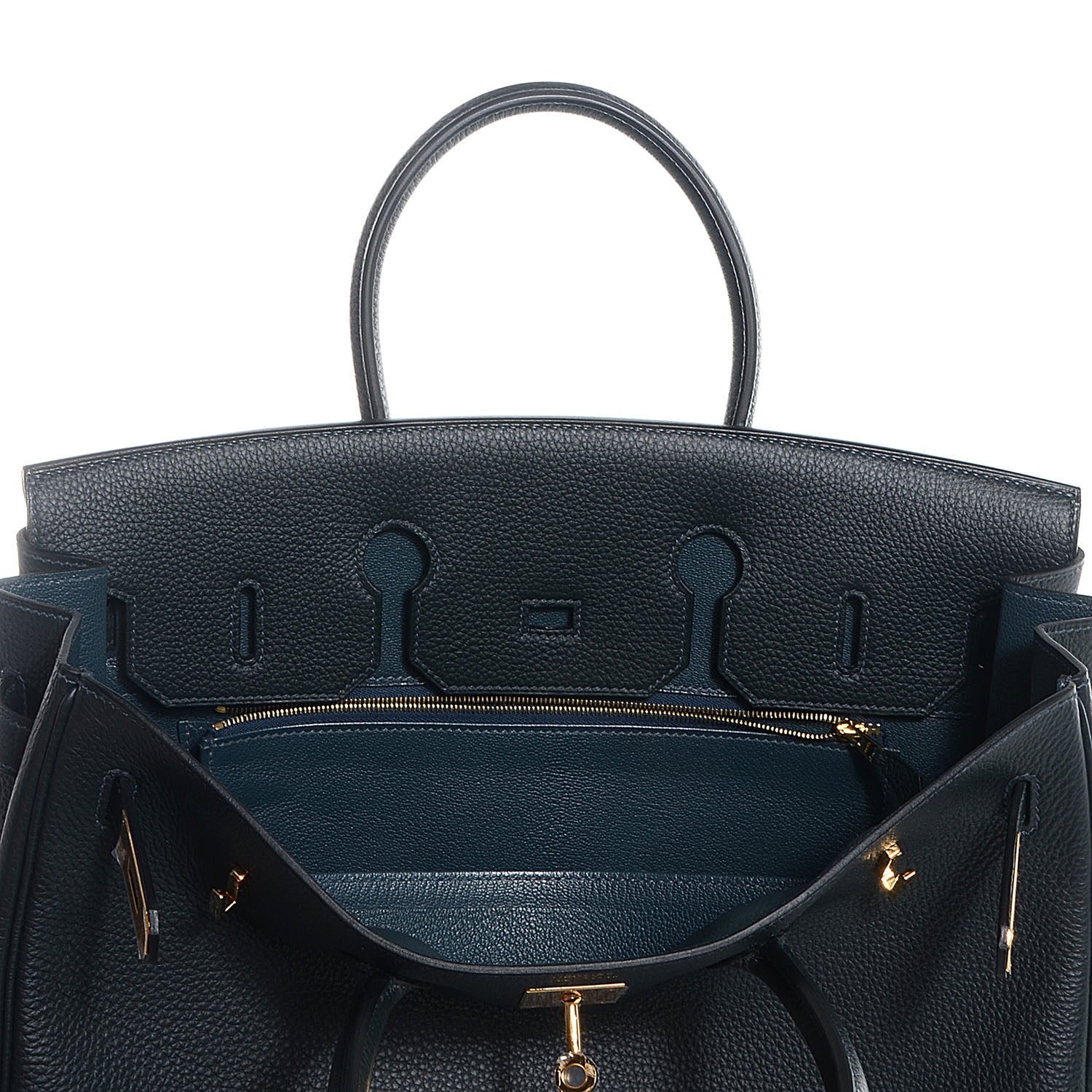 Hermes Togo Birkin 35 Bleu Ocean 6 of 25
