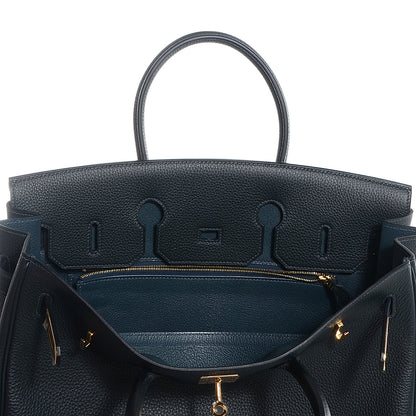 Hermes Togo Birkin 35 Bleu Ocean 6 of 25