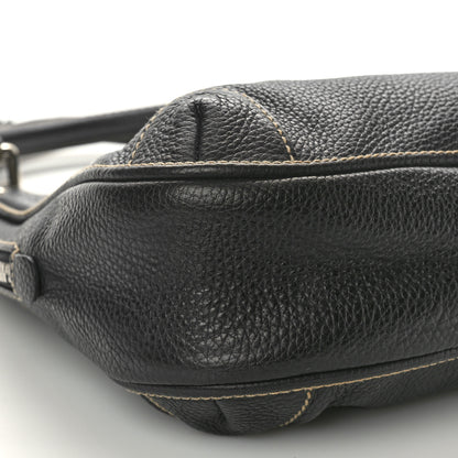 Chanel Grained Calfskin Tassel Hobo Black 9 of 10