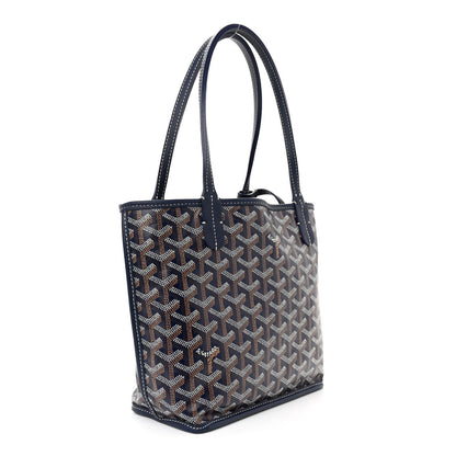 Goyard Goyardine Reversible Mini Anjou Navy 5 of 17