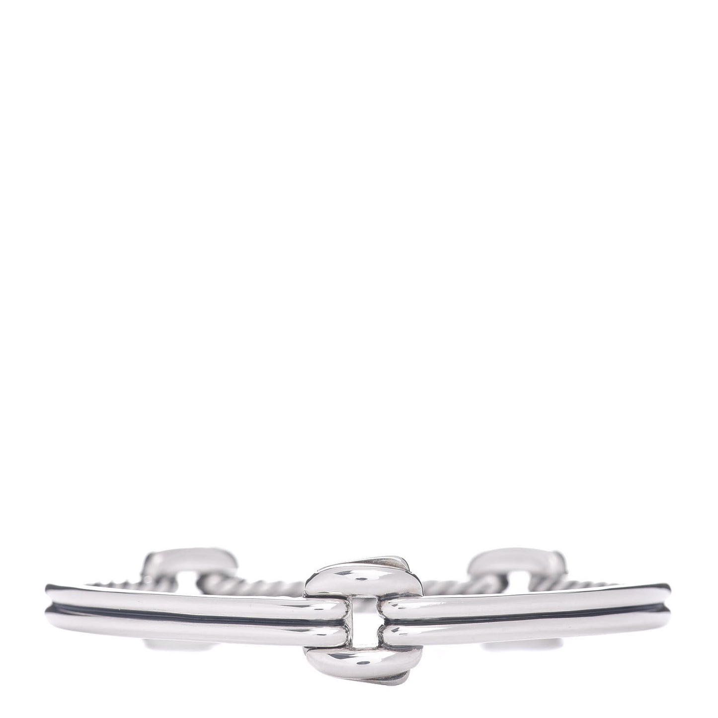 Sterling Silver Thoroughbred Double Link Bracelet