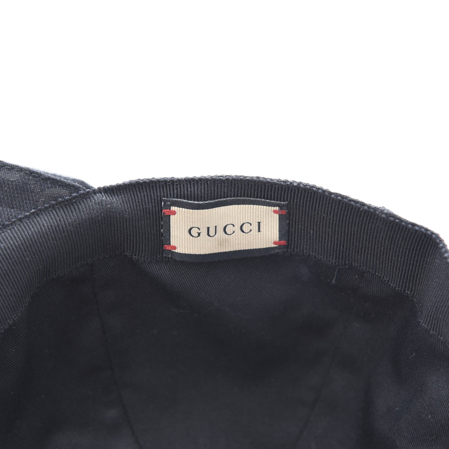 Gucci Monogram Web Baseball Hat M Black 6 of 8