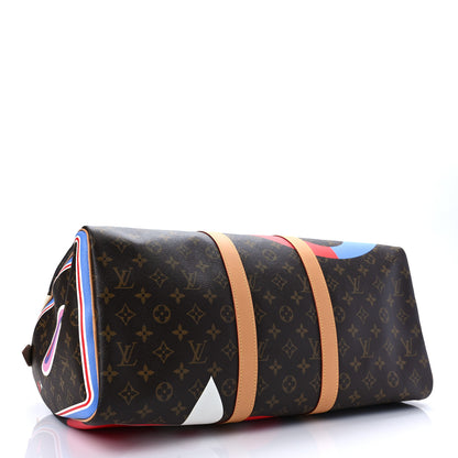 Louis Vuitton Monogram Game On Keepall Bandouliere 45 4 of 7