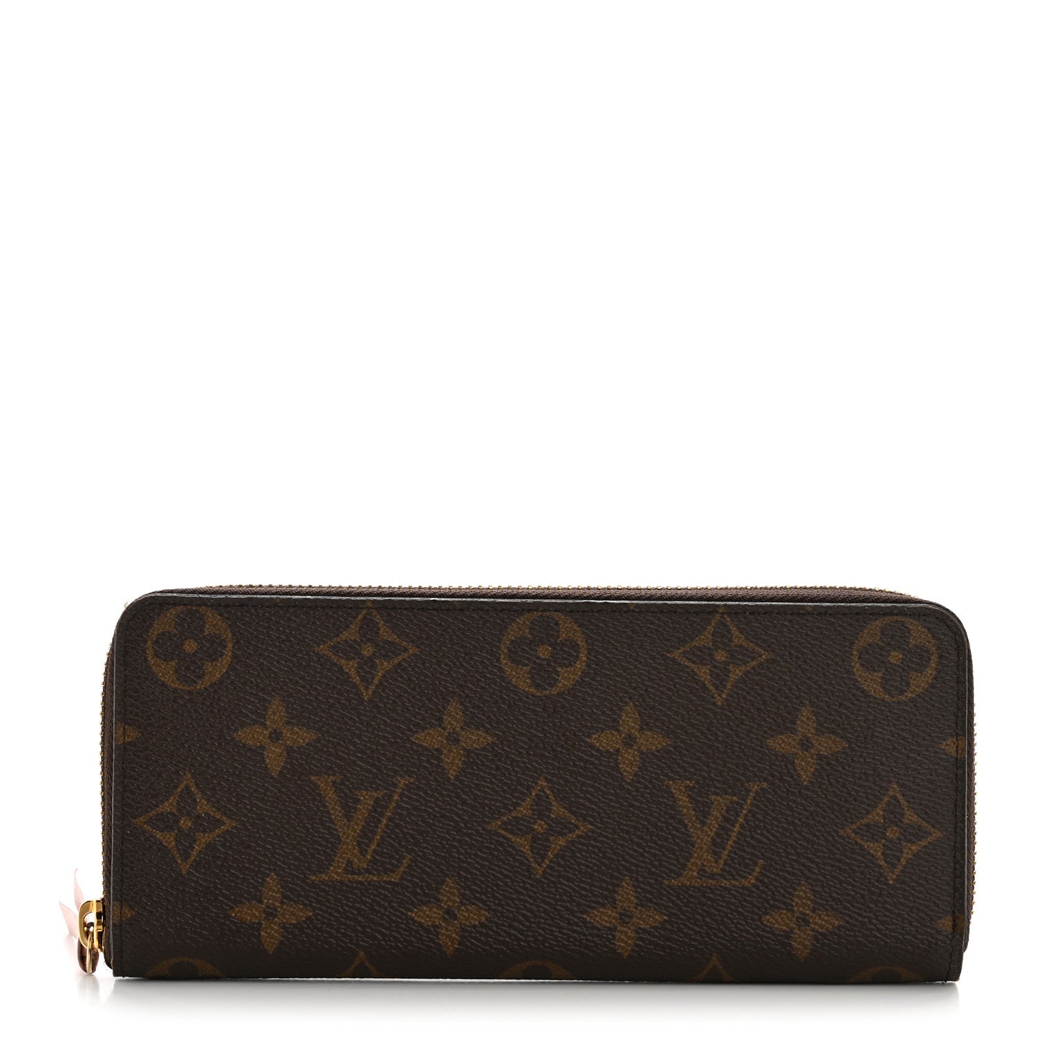 Louis Vuitton Monogram Clemence Wallet Rose Ballerine 1 of 11
