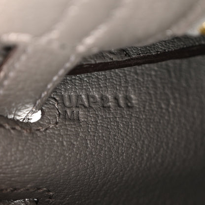 Hermes Togo Kelly Retourne 25 Gris Meyer 7 of 12