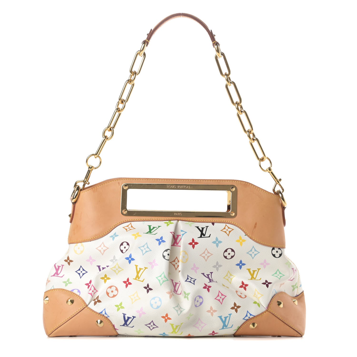 Louis Vuitton Monogram Multicolor Judy GM White 1 of 16
