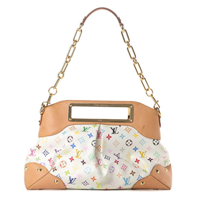 Louis Vuitton Monogram Multicolor Judy GM White 1 of 16
