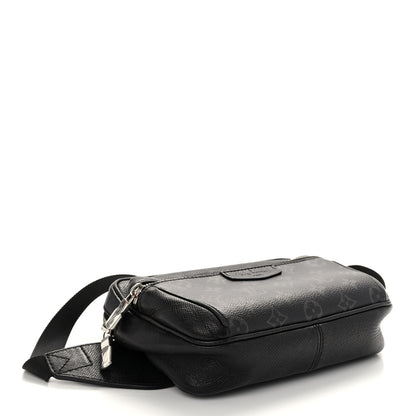 Louis Vuitton Taiga Monogram Eclipse Outdoor Bum Bag Black 4 of 9
