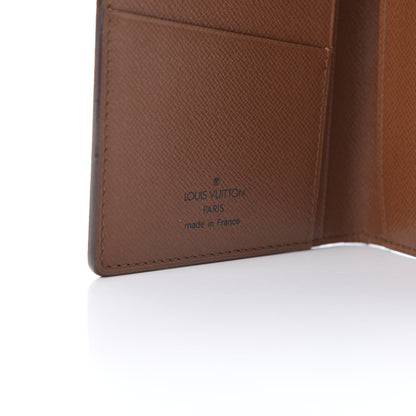Louis Vuitton Monogram Porte Valeurs Checkbook Wallet 6 of 10
