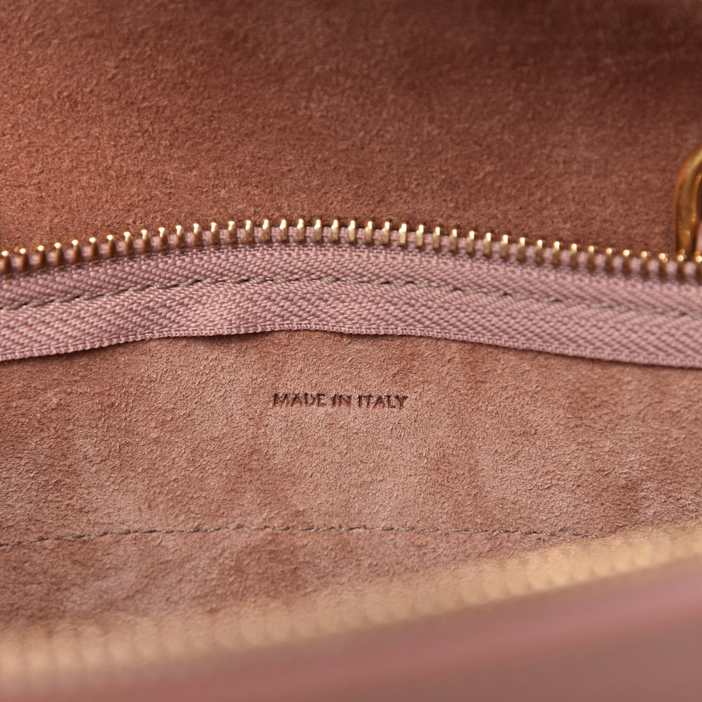 Grained Calfskin Nano Belt Bag Antique Rose