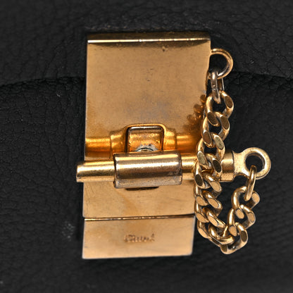 Chloe Grained Lambskin Drew Shoulder Bag Royal Navy 10 of 11