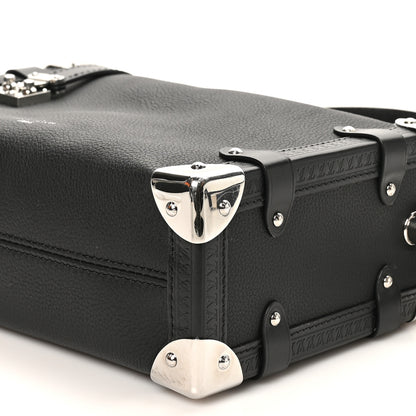 Louis Vuitton Calfskin Side Trunk MM Black 9 of 9