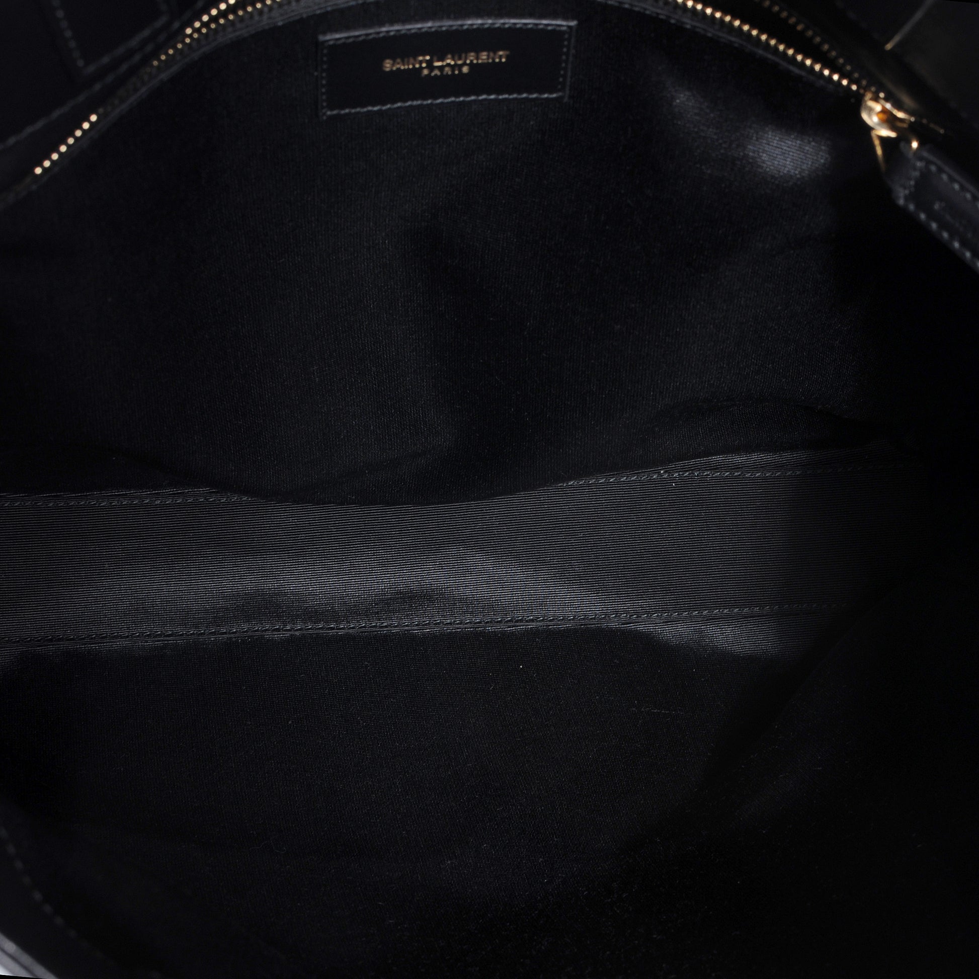 Saint Laurent Soft Calfskin Bo Museum Tote Black 5 of 9