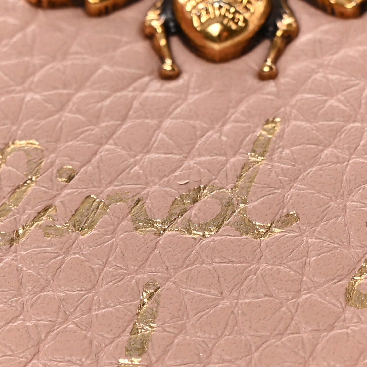 Gucci Cellarius Calfskin Blind for Love Card Case Wallet Perfect Pink 26 of 27
