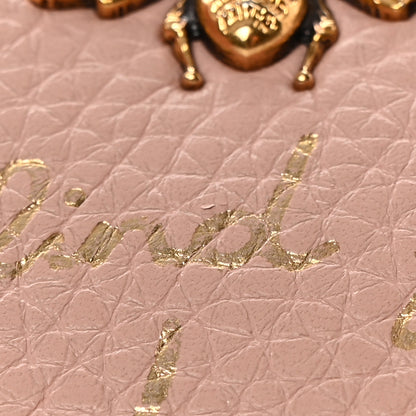 Gucci Cellarius Calfskin Blind for Love Card Case Wallet Perfect Pink 26 of 27