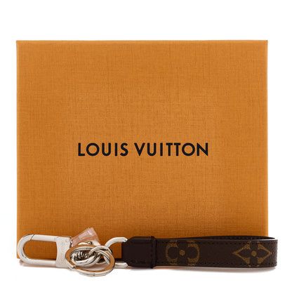 Louis Vuitton Monogram Slim Dragonne Bag Charm Key Holder 5 of 5